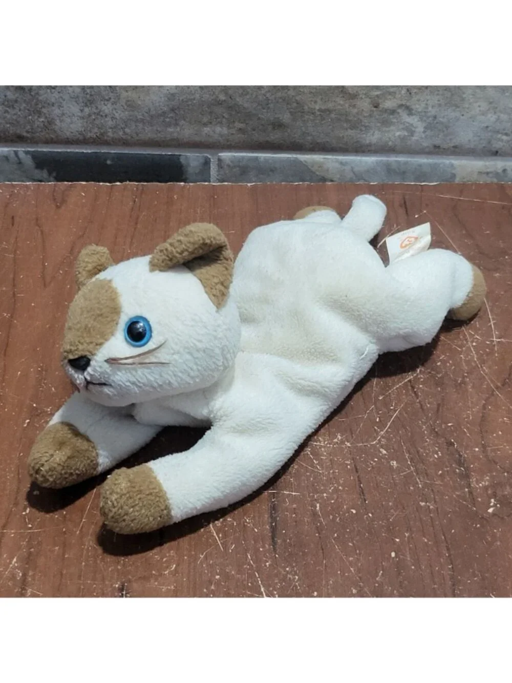 TY Beanie Baby SNIP the Siamese Cat 1996 Retired Vintage Plush Toy
